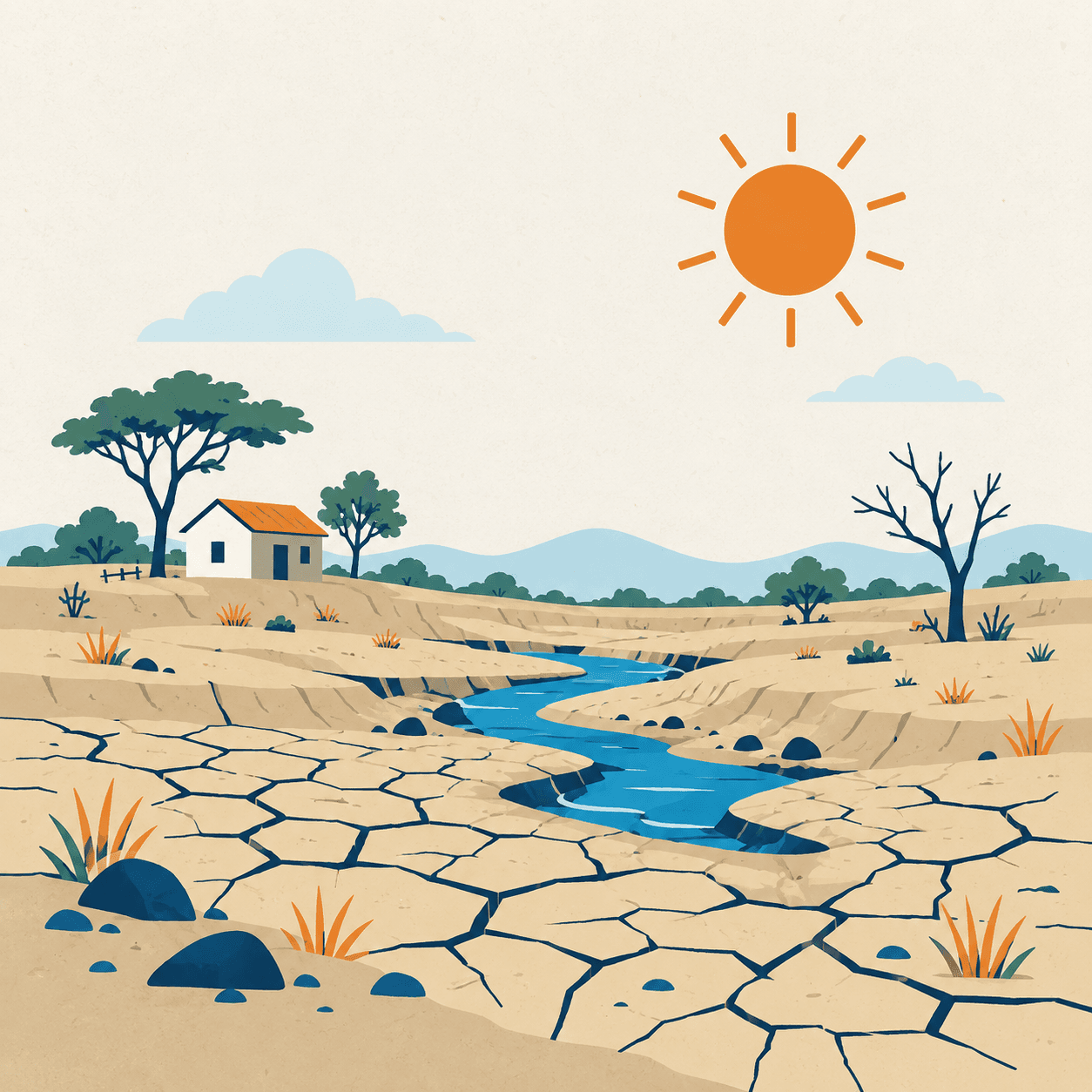 Drought and depletion