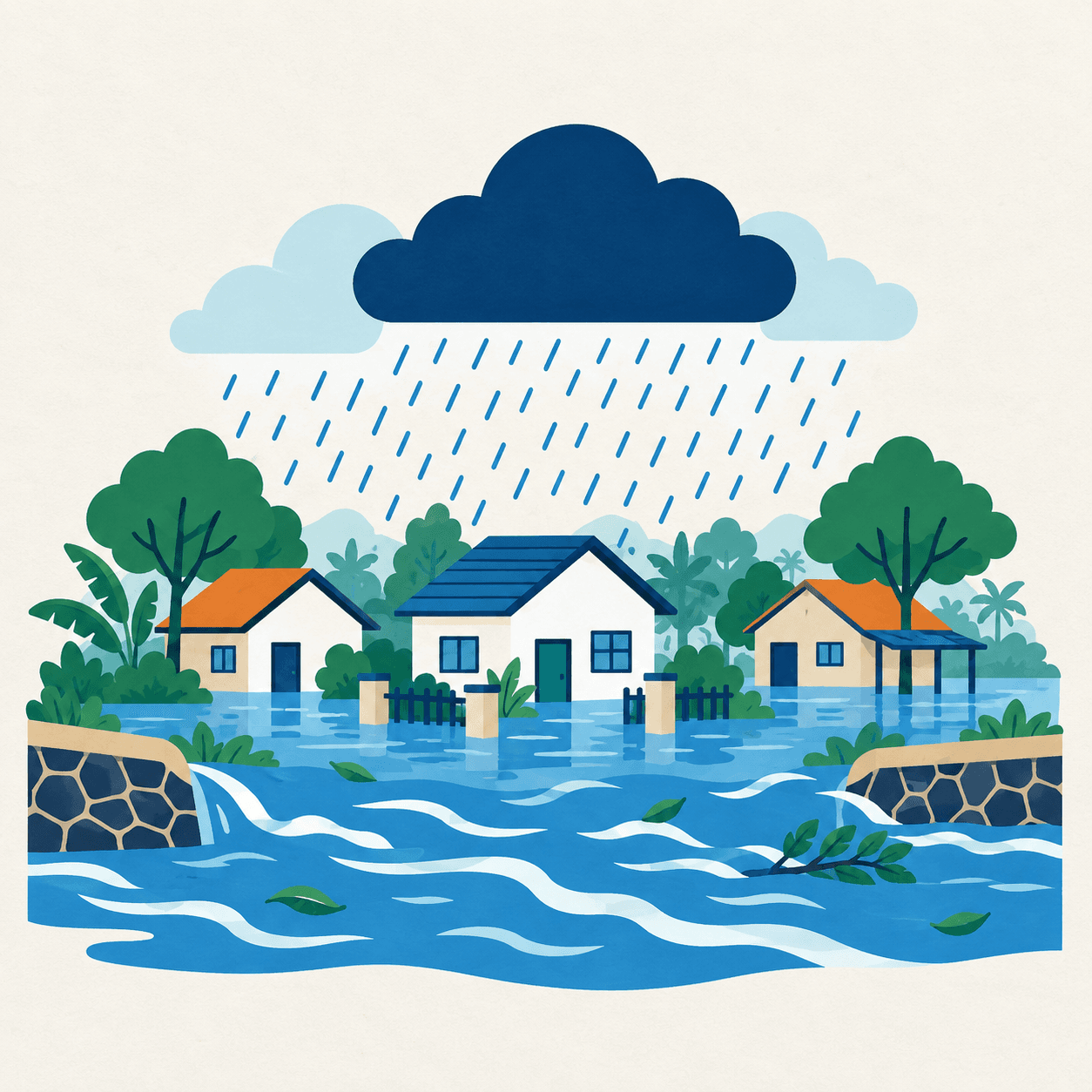 Flooding and standing water