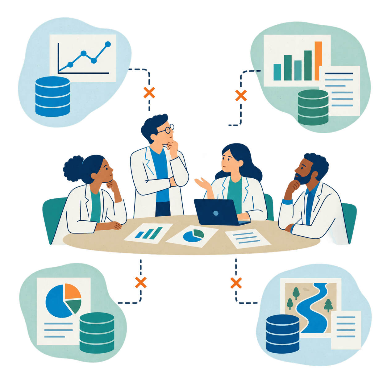 Data gaps and fragmentation